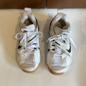 Nike White and Black Athletic Shoes